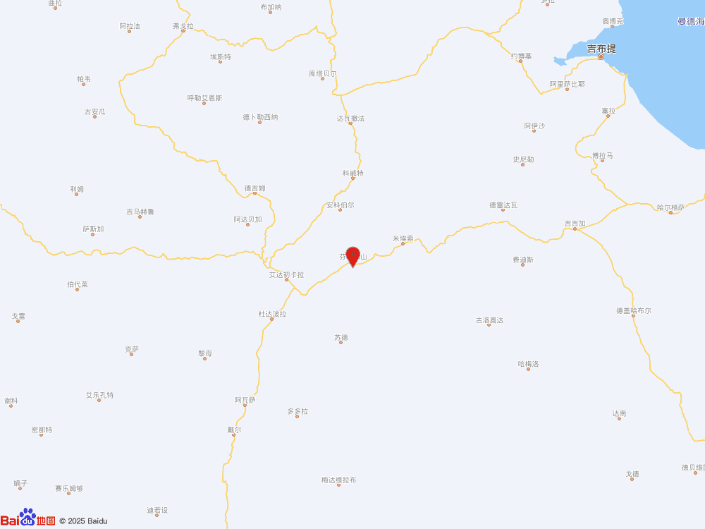 埃塞俄比亚发生5.8级地震
