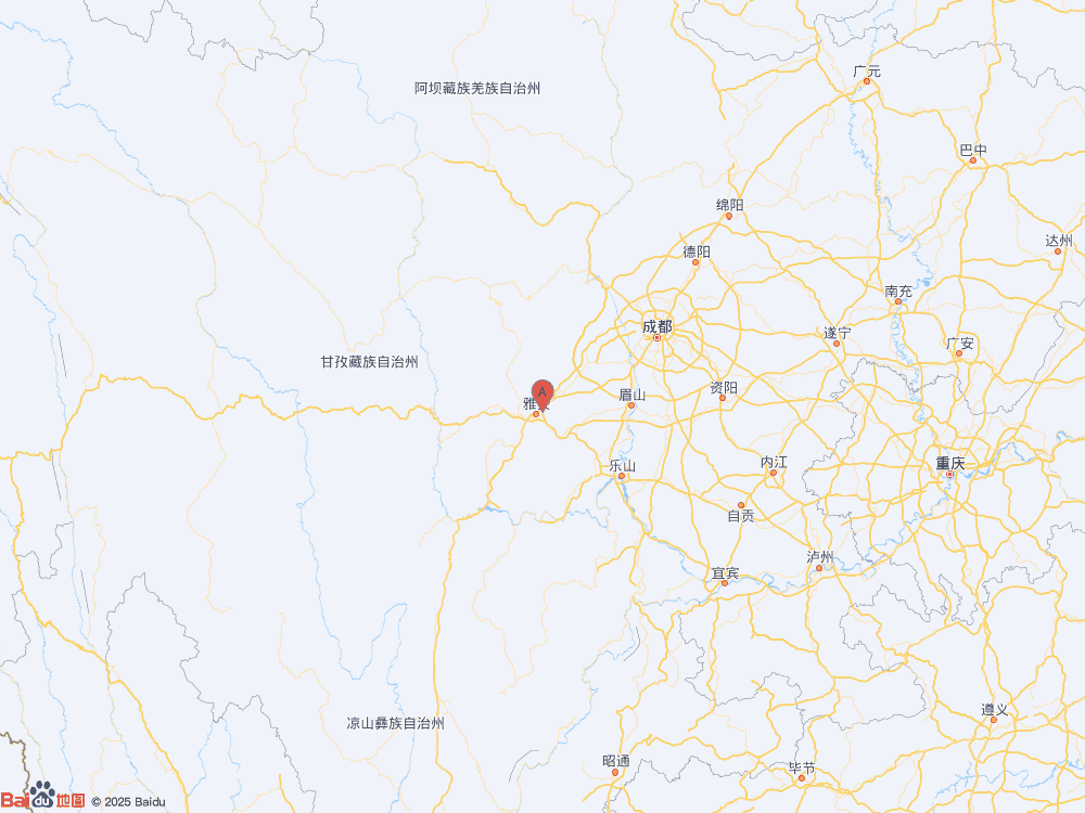 四川雅安市名山区(有感)（北纬30.08度，东经103.10度）发生2.4级地震