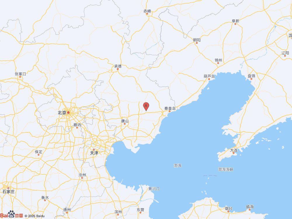 河北唐山市迁安市（北纬39.99度，东经118.86度）发生3.7级地震